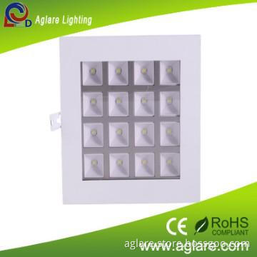 16W  Recessed indoor square LED ceiling light